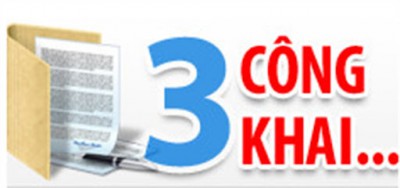 3 CÔNG KHAI