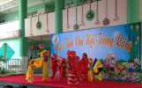 Đội lân trường mầm non Phú Tân