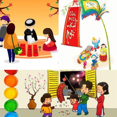 Chủ đề: Mùa Xuân - Tết NH: 2020 - 2021 (Khối Chối)
