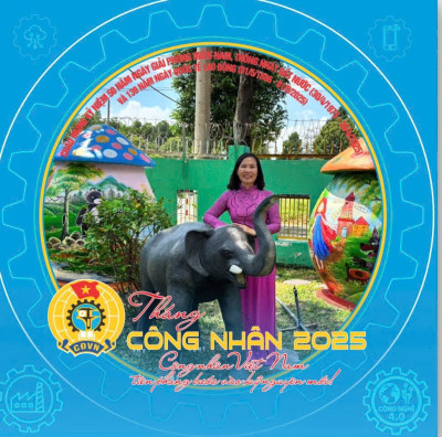 Công đoàn cơ sở trường Mầm Non Phú Tân, hòa chung không khí sôi nổi của Tháng Công nhân năm 2025.