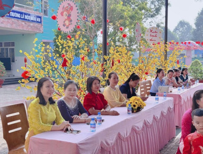 TRƯỜNG MẦM NON PHÚ TÂN TỔ CHỨC NGÀY HỘI “BÉ VUI XUÂN BÍNH NGỌ” NĂM 2026