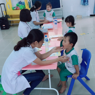 Kết quả khám sức khỏe trẻ đợt 1 năm học 2019-2020