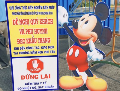 Ngày học đầu tiên sau thời gian nghỉ do dịch bệnh Covid