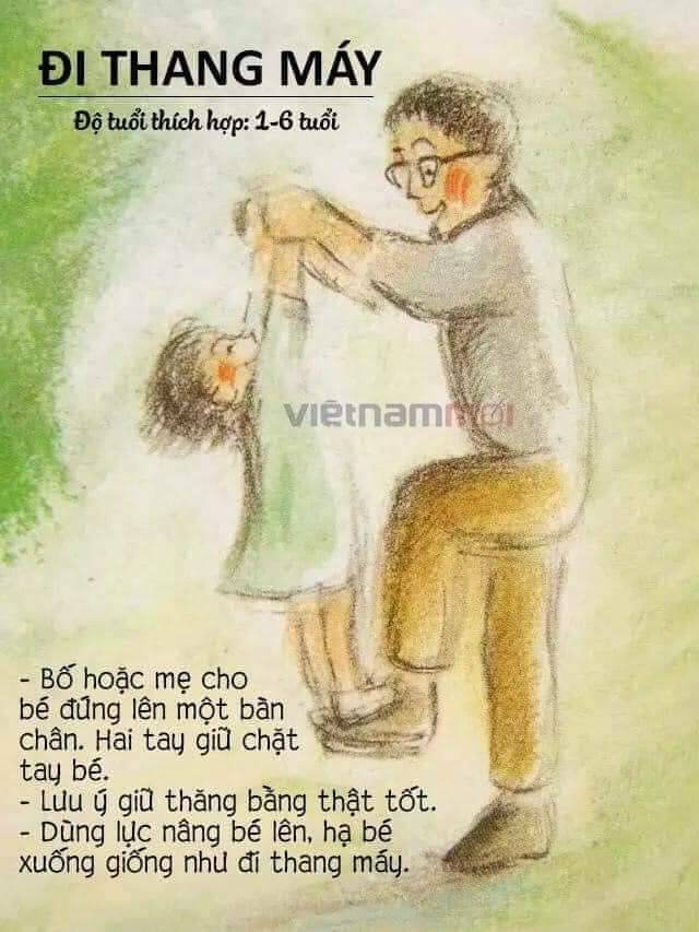 Hướng dẫn các trò chơi cho ba mẹ cùng bé chơi tại nhà