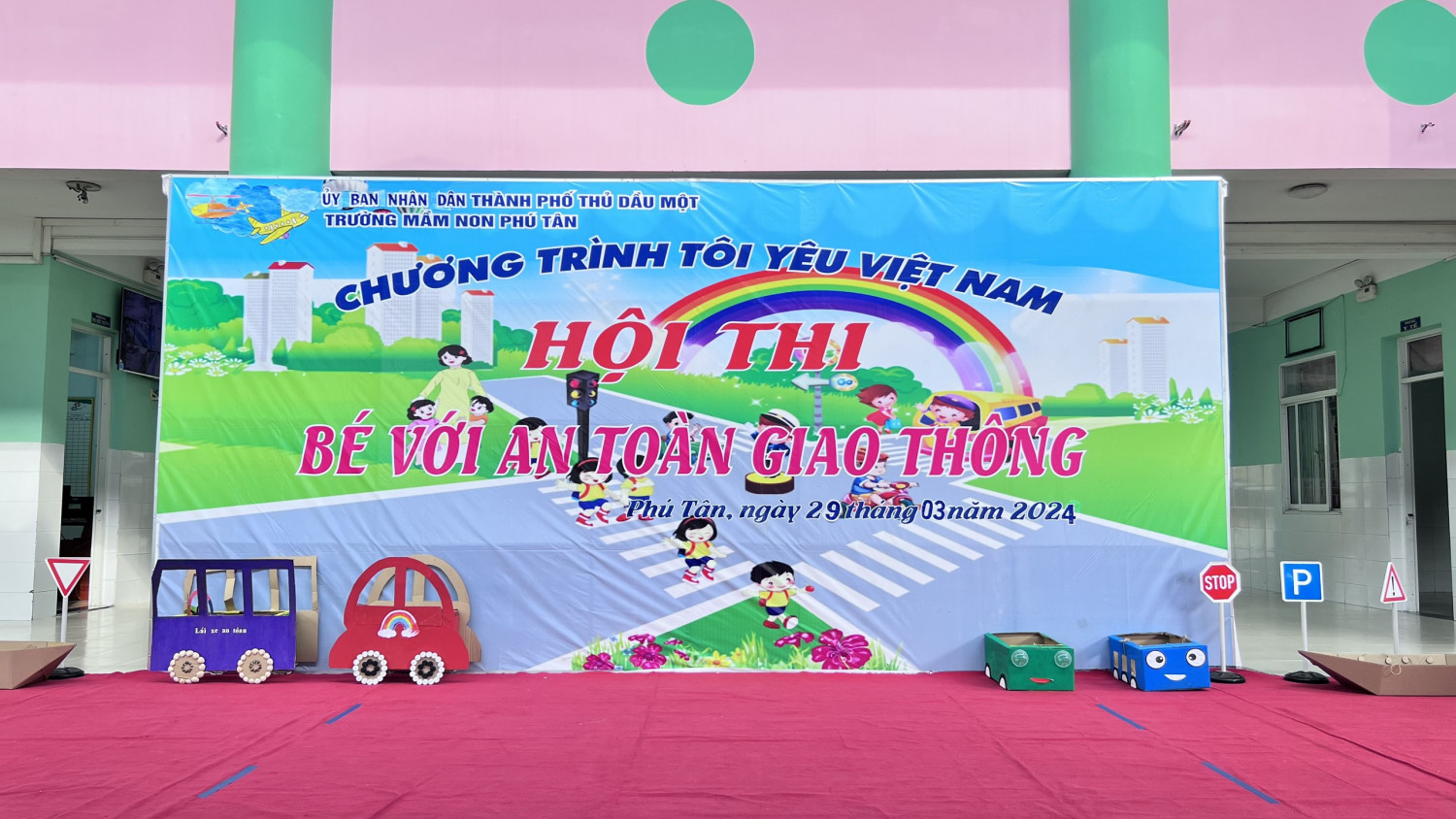 Hội thi “Bé với an toàn giao thông” năm học 2023 - 2024