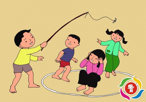 Trò chơi : ẾCH DƯỚI AO
